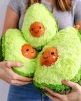 М'яка іграшка, авокадо, приємна на дотик, якісна, можна використовувати як подушку, стильна, модна40см - 2