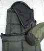 Спальний мішок водонепроникний з капюшоном Олива, зимовий мішок ковдра -30° Олива - 1