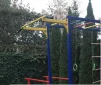 Спортивний дитячий комплекс для вулиці з гіркою - 3