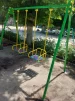 Дитячі гойдалки на підшипниках, двомісні. - 6