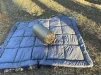 Спальний мішок ковдру великого розміру з капюшоном. Широкий 100см спальний мішок спальник ковдра до -40, Олива - 3