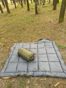 Спальний зимовий мішок до -40 ° Гігант, широкий 100см, Ботал. Мішок ковдру теплу, Койот