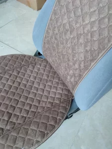 Накидки на сидіння передні комплект. Темно-коричневий