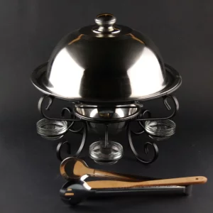 Садж для шашлику "Квартет Класик", з кришкою та комплектом