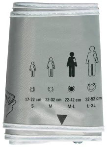 Манжета ЛЮКС для електронного тонометра, р-р М-L, подовжена (22-42 см)