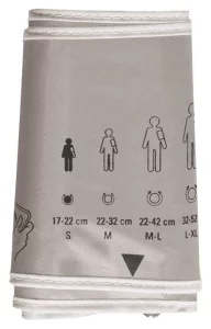 Манжета ЛЮКС для електронного тонометра, на худу руку (17-22 см)