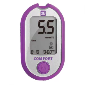 Глюкометр 2B Comfort +10 тест-смужок 2B Комфорт