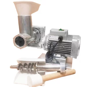 Соковитискач шнековий редукторний Мрія-С-750 для томатів, винограду (до 200 кг/год) 750Вт, 600 об/хв