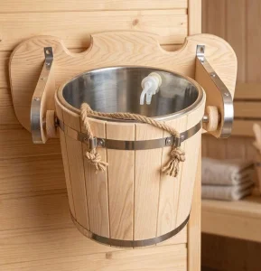 Водоспад з ясена 10 л з нержавіючою вставкою