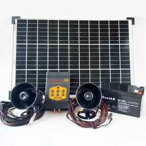 Відлякувач птахів Коршун-8 Solar з сонячною панеллю 30Вт і акумулятором