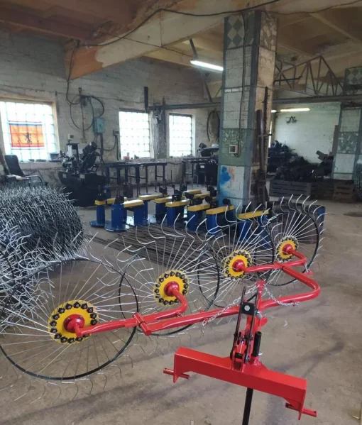 Граблі-ворушилки 5-ти колісні тракторні