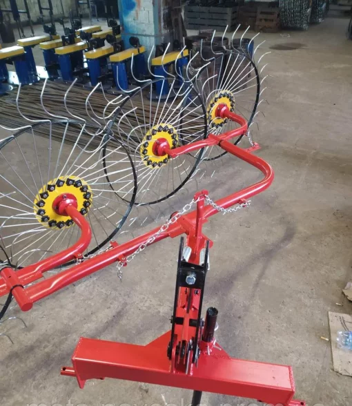 Граблі-ворушилки 4-колісні тракторні