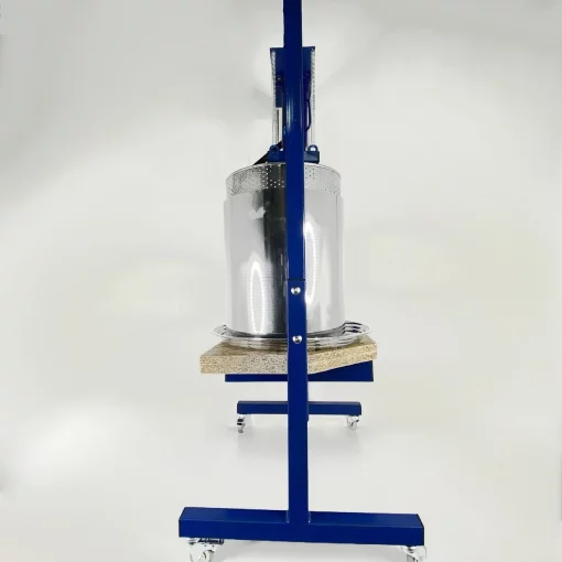 Прес для соку 50 літрів гідравлічний з кошиком з нержавіючої сталі. Соковижималка для яблук, винограду, фруктів