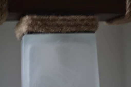 Люстра підвісна 117602 з натурального дерева на 2 лампи