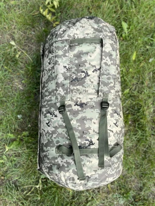 Сумка рюкзак. Баул 120 л для  пересування Піксель