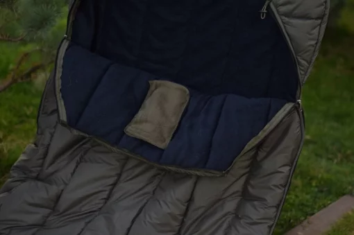 Зимовий спальний мішок ГІГАНТ, спальний мішок-ковдра до -20 ширина 95 см