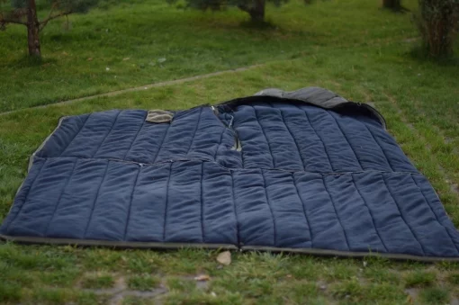 Зимовий спальний мішок ГІГАНТ, спальний мішок-ковдра до -20 ширина 95 см