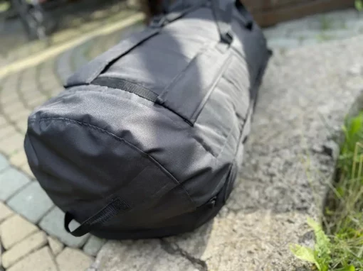 Сумка-Рюкзак Баул дорожній 120 л для пересування - не промокає, Чорний