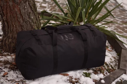 Великий якісний Баул на 130 літрів Сумка туристична Баул човниковий US 130 л чорна