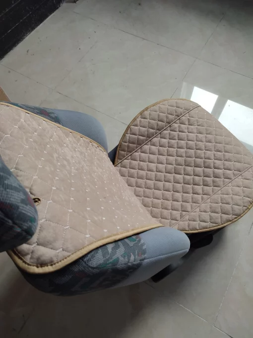 Накидки на сидіння передні комплект. Темний беж