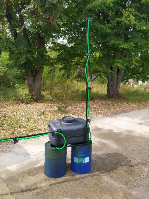 Обприскувач для мототрактора Шип 105 л