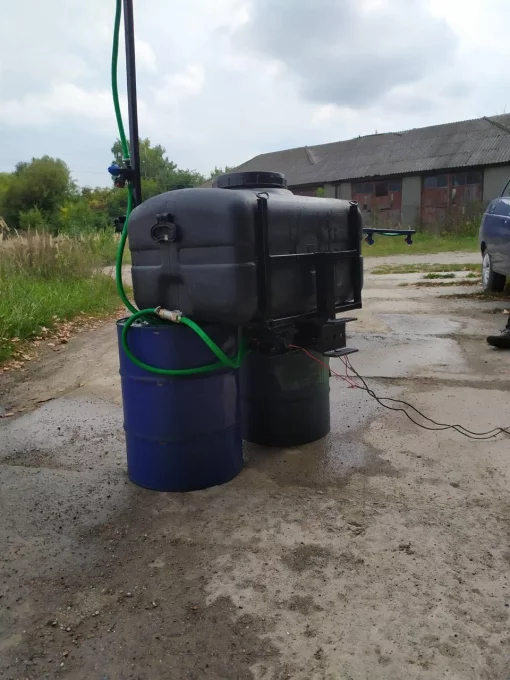 Обприскувач для мототрактора Шип 105 л