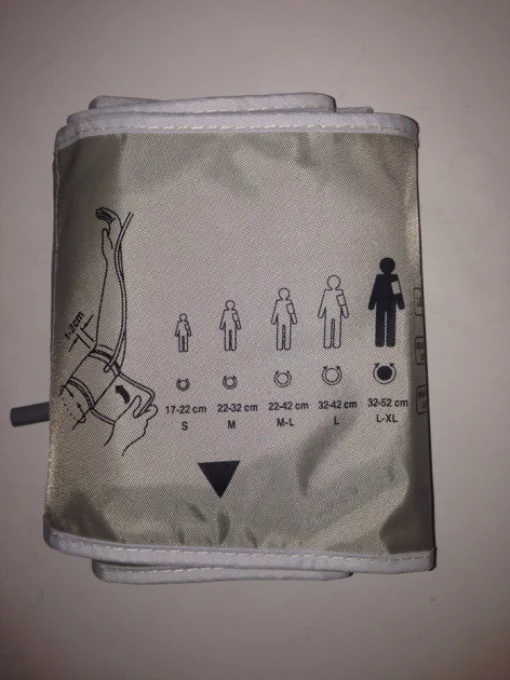 Манжета ЛЮКС з однією трубкою для електронних тонометрів велика, р-р XL (32-52см)