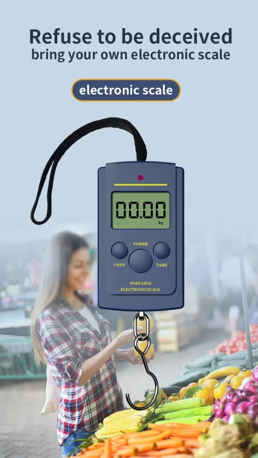 Кантер 40 кг/10 г мінімічні портативні цифрові зручні кишенькові ваги