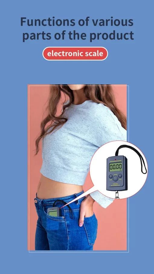 Кантер 40 кг/10 г мінімічні портативні цифрові зручні кишенькові ваги