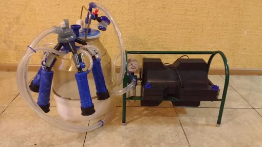 Доїльний апарат Імпульс ПБК-4 для корів відро полікарбонат