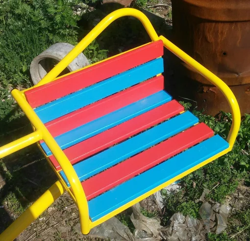 Дитяча Карусель з парасолькою 4-місцева