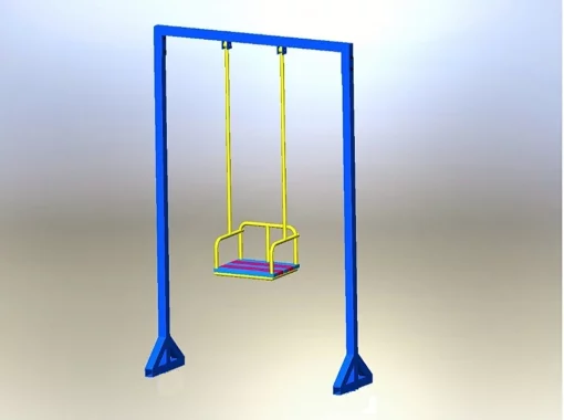 Дитячі гойдалки П-образні.