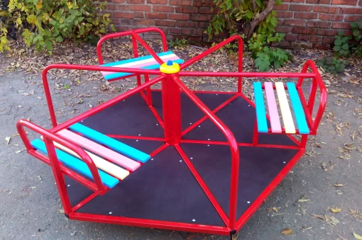 Дитяча Карусель з парасолькою, 6-місна.