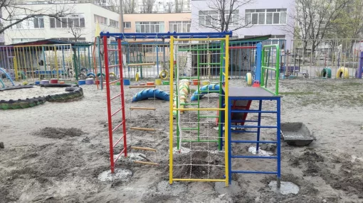 Дитячий ігровий комплекс для вулиці Веселка-М для малюків