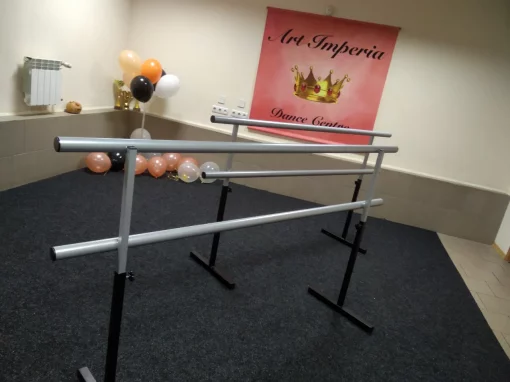 Балетний верстат хореографічний. Дворівневий. Металевий.