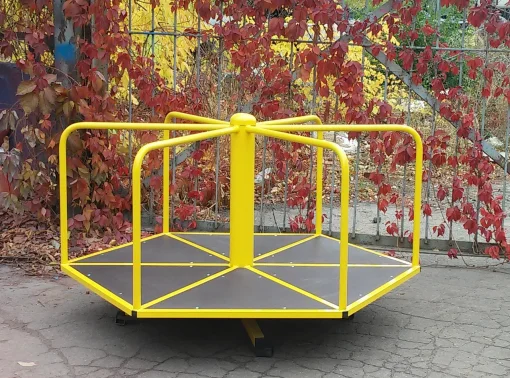 Дитяча Карусель, шестикутна. Для катання стоячи.