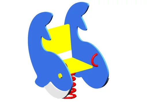 Гойдалка на пружині Кіт