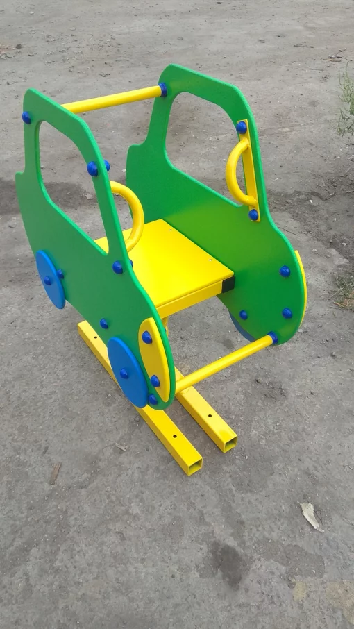 Пружинна гойдалка Машинка