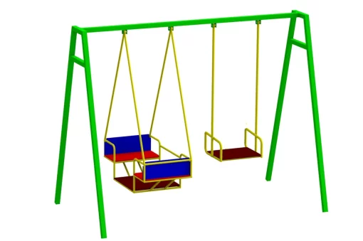 Гойдалка на підшипниках, триметична.