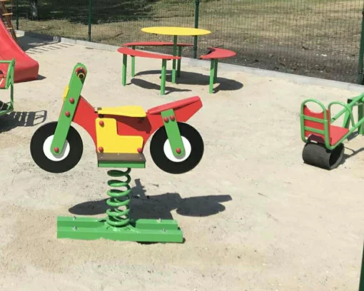 Пружинна гойдалка Мотоцикл