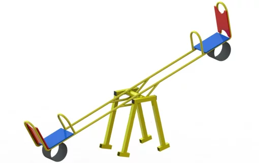 Гойдалка-балансир з амортизацією