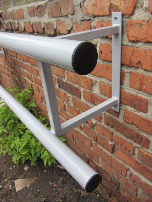 Настінний балетний верстат. Дворівневий. 2 метри. Металевий.