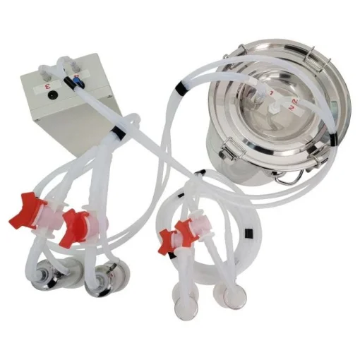 Доїльний апарат для кіз та корів 2 види стаканів