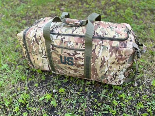 Транспортна Сумка на 150 літрів із системою моллі у кольорі Мультикам, сумка баул