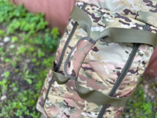 Транспортна Сумка на 150 літрів із системою моллі у кольорі Мультикам, сумка баул