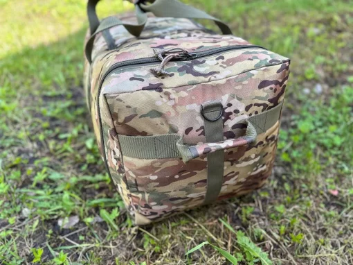 Транспортна Сумка на 150 літрів із системою моллі у кольорі Мультикам, сумка баул