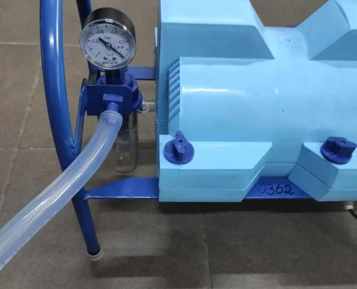 Доїльний апарат Імпульс ПБК-4 з нержавіючими стаканами та алюмінієвим відром