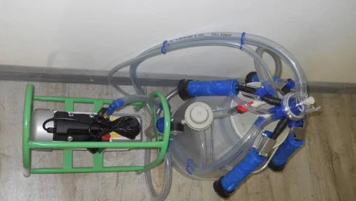 Доїльний апарат Імпульс ПБК-4 для корів відро полікарбонат