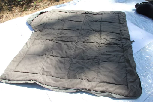Спальний мішок на флісі для холодної погоди до -40°Зимовий метровий. Мішок ковдру Ботал, ширина 100см, піксель