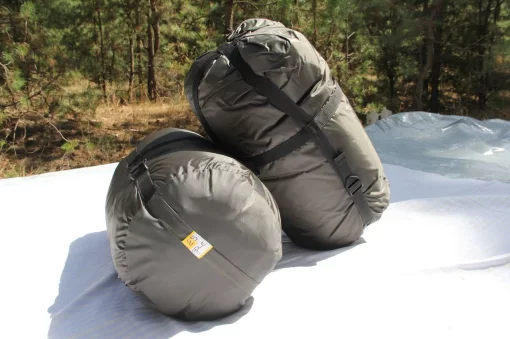 Спальний мішок ковдру туристичний зима до -40, койот, теплий, Спальник зимовий стьоганий з флісом